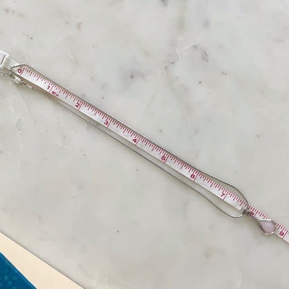 Rose Quartz Pendant Necklace, Earrings and Bracelet Set - Picture 6 of 11